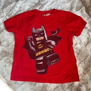 Lego Super Hero T-shirt Batman in Red - Kids Small - Bundle Discount